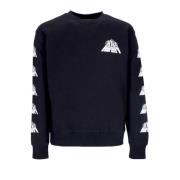 HUF Stad Crewneck Svart Sweatshirt Logo Print Black, Herr