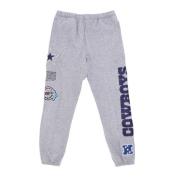 Mitchell & Ness Dallas Mavericks Fleece Tracksuit Byxor Gray, Herr