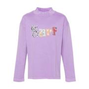 ERL Lila Bomull Jersey T-shirt Purple, Herr