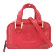 Loewe Pre-owned Pre-owned Tyg handvskor Red, Dam