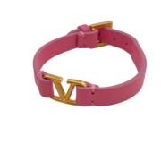 Valentino Vintage Pre-owned Guld armband Pink, Dam