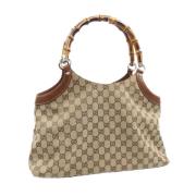 Gucci Vintage Pre-owned Laeder gucci-vskor Beige, Dam