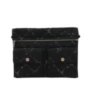 Chanel Vintage Pre-owned Tyg chanel-vskor Black, Dam