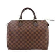 Louis Vuitton Vintage Pre-owned Canvas louis-vuitton-vskor Brown, Dam