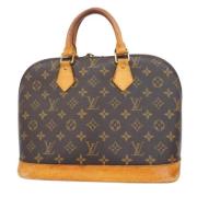 Louis Vuitton Vintage Pre-owned Canvas louis-vuitton-vskor Brown, Dam