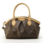 Louis Vuitton Vintage Pre-owned Tyg louis-vuitton-vskor Brown, Dam