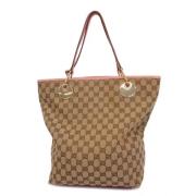 Gucci Vintage Pre-owned Canvas gucci-vskor Brown, Dam