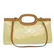 Louis Vuitton Vintage Pre-owned Laeder handvskor Beige, Dam