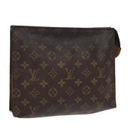 Louis Vuitton Vintage Pre-owned Canvas necessrer Brown, Dam