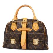 Louis Vuitton Vintage Pre-owned Tyg louis-vuitton-vskor Brown, Dam