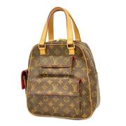 Louis Vuitton Vintage Pre-owned Tyg louis-vuitton-vskor Brown, Dam