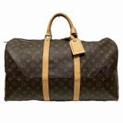 Louis Vuitton Vintage Pre-owned Tyg louis-vuitton-vskor Brown, Dam