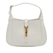 Gucci Vintage Pre-owned Laeder handvskor White, Dam