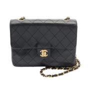 Chanel Vintage Pre-owned Laeder chanel-vskor Black, Dam