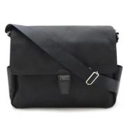 Burberry Vintage Pre-owned Nylon axelremsvskor Black, Dam