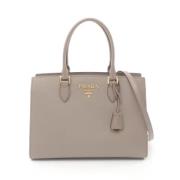 Prada Vintage Pre-owned Laeder prada-vskor Beige, Dam