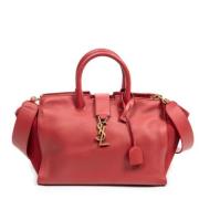 Yves Saint Laurent Vintage Pre-owned Laeder handvskor Red, Dam