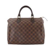 Louis Vuitton Vintage Pre-owned Canvas louis-vuitton-vskor Brown, Dam