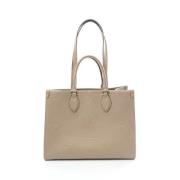 Louis Vuitton Vintage Pre-owned Laeder louis-vuitton-vskor Beige, Dam