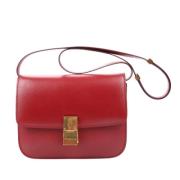 Celine Vintage Pre-owned Laeder celine-vskor Red, Dam