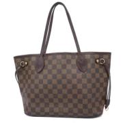 Louis Vuitton Vintage Pre-owned Tyg louis-vuitton-vskor Brown, Dam