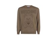 Moschino Stilren Skjorta för Män och Kvinnor Brown, Herr