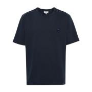 Maison Kitsuné Fox Head Patch T-shirt Blue, Herr