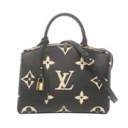 Louis Vuitton Vintage Pre-owned Tyg louis-vuitton-vskor Black, Dam