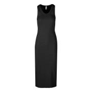 BomBoogie Maxi Dresses Black, Dam