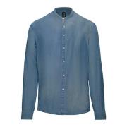 BomBoogie Casual Shirts Blue, Herr