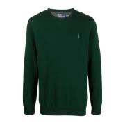 Ralph Lauren Ull Rundhals Tröja Green, Herr