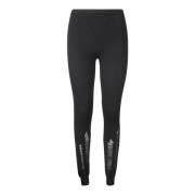 MM6 Maison Margiela Elastiska midja leggings byxor Black, Dam