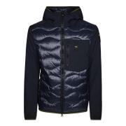 Blauer Huva Pufferjacka Blue, Herr