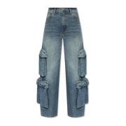 Amiri Frakt jeans Blue, Dam