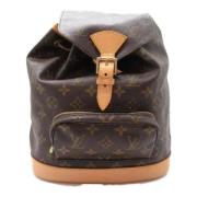 Louis Vuitton Vintage Pre-owned Canvas louis-vuitton-vskor Brown, Dam