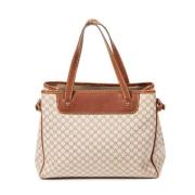 Celine Vintage Pre-owned Canvas totevskor Beige, Dam