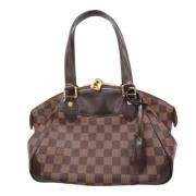 Louis Vuitton Vintage Pre-owned Canvas louis-vuitton-vskor Brown, Dam