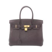 Hermès Vintage Pre-owned Laeder handvskor Purple, Dam