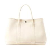 Hermès Vintage Pre-owned Laeder totevskor White, Dam