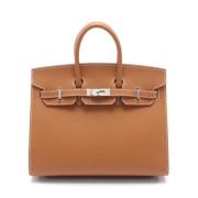 Hermès Vintage Pre-owned Canvas handvskor Brown, Dam