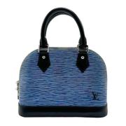 Louis Vuitton Vintage Pre-owned Laeder louis-vuitton-vskor Blue, Dam