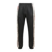 Gucci Lyxiga Randiga Joggers för Kvinnor Black, Dam