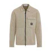 Stone Island Neutral Lätt Jacka för Män Beige, Herr