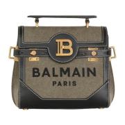 Balmain B-Buzz 23 Väska Beige, Dam