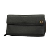 Gucci Vintage Pre-owned Laeder plnbcker Black, Dam