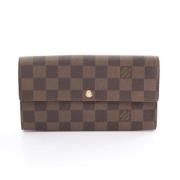 Louis Vuitton Vintage Pre-owned Laeder plnbcker Brown, Dam