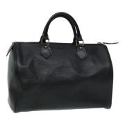 Louis Vuitton Vintage Pre-owned Laeder handvskor Black, Dam