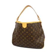 Louis Vuitton Vintage Pre-owned Tyg louis-vuitton-vskor Brown, Dam