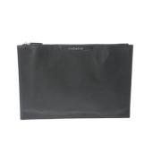 Givenchy Pre-owned Pre-owned Laeder kuvertvskor Black, Herr