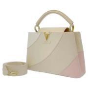 Louis Vuitton Vintage Pre-owned Laeder louis-vuitton-vskor Beige, Dam